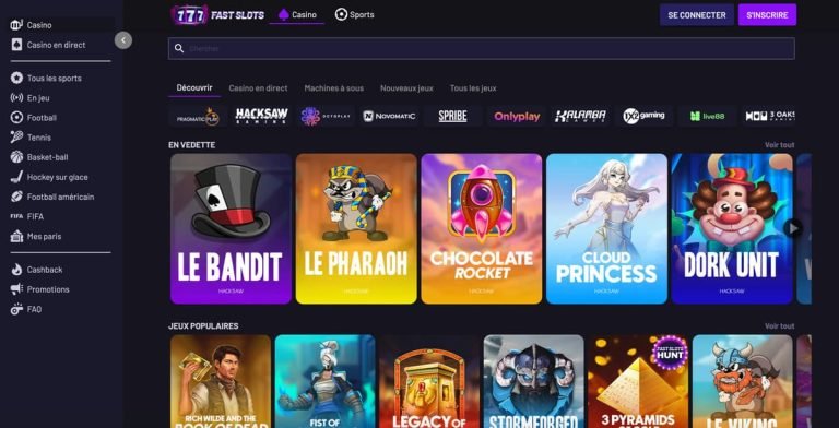 Meilleur fast slots casino en ligne à France Meilleur fast slots casino en ligne à France