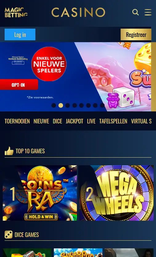Explore magic win casino